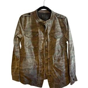 Sanctuary/ Anthropologie Green Camouflage Jacket